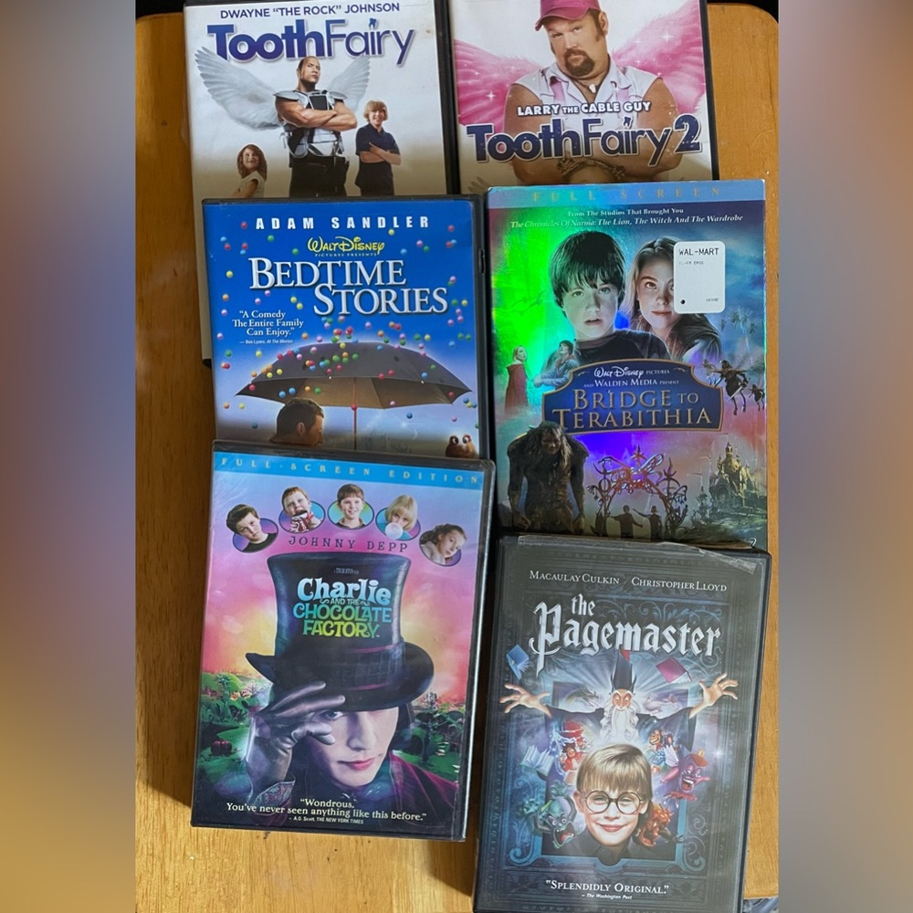 Family adventure Movie DVD Collection GUC